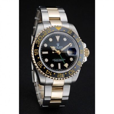 Superclone Rolex GMT-Master II Black Dial 80295 Angle Detail