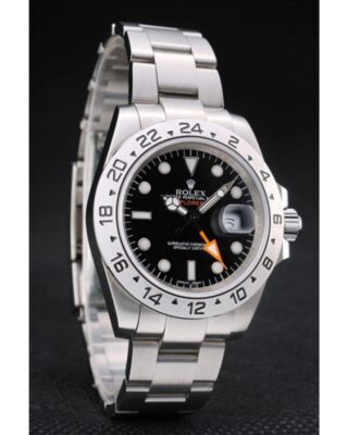 Superclone Rolex Explorer Black Dial REP016820 Angle Detail