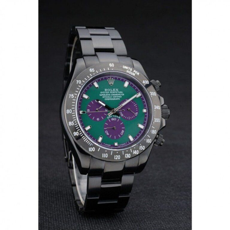 Replica Rolex Daytona Green Dial 80246 Angle Detail