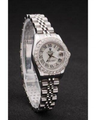 Superclone Rolex Datejust Diamond Dial SRL65 Angle Detail