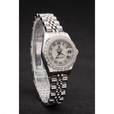 Superclone Rolex Datejust Diamond Dial SRL65 Angle Detail