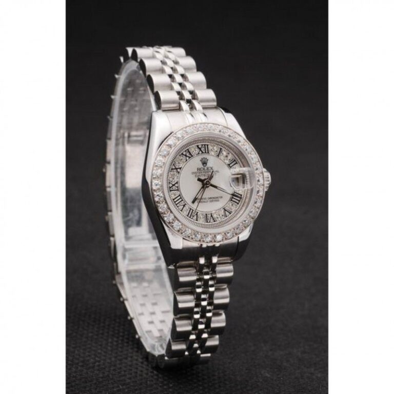 Superclone Rolex Datejust Diamond Dial SRL65 Angle Detail