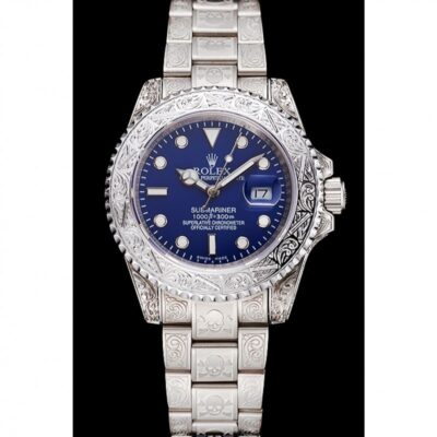 Superclone Rolex Submariner Blue Dial 1454094 Perspective View