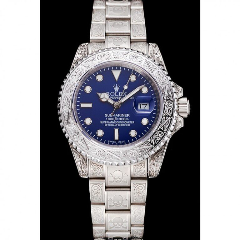 Superclone Rolex Submariner Blue Dial 1454094 Perspective View
