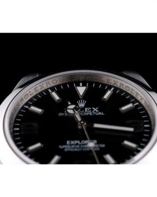 Superclone Rolex Explorer Black Dial 42002 Profile Shot