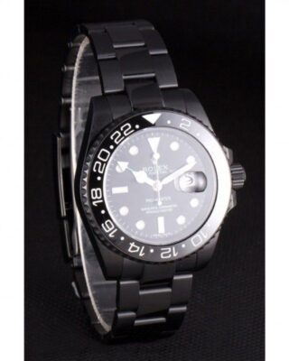 Replica Rolex GMT-Master II Black Dial REP016829 Angle Detail