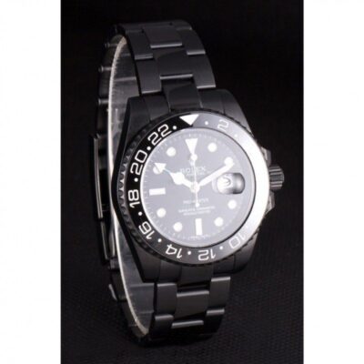 Replica Rolex GMT-Master II Black Dial REP016829 Angle Detail