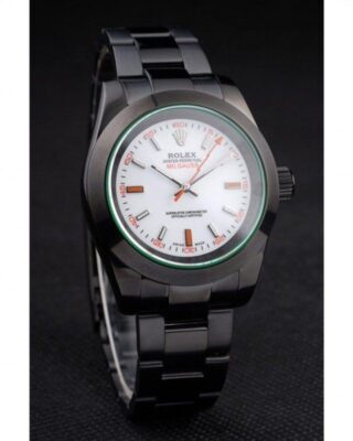 Replica Rolex Milgauss White Dial PR116610 Angle Detail