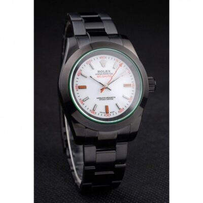 Replica Rolex Milgauss White Dial PR116610 Angle Detail