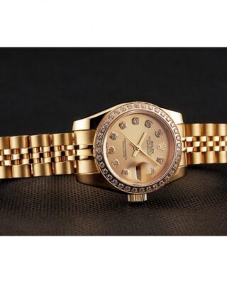 Superclone Rolex Datejust Gold Dial 1454096 Design Element