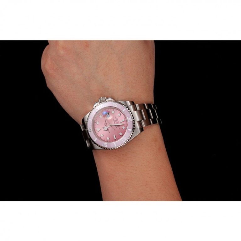 Superclone Rolex Submariner Pink Dial 1453980 Alternate Angle