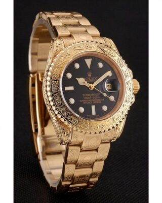 Replica Rolex Submariner Black Dial 1454071 Angle Detail