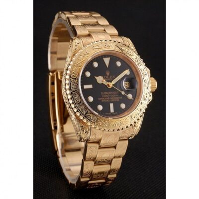 Replica Rolex Submariner Black Dial 1454071 Angle Detail