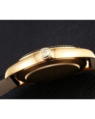 Superclone Rolex Cellini Black Dial REP016814 Alternate Angle