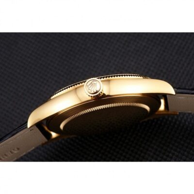 Superclone Rolex Cellini Black Dial REP016814 Alternate Angle