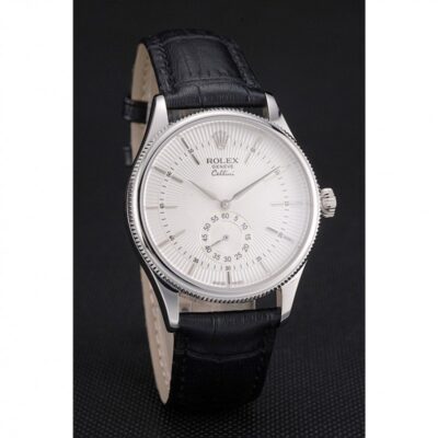 Superclone Rolex Cellini White Dial REP016811 Angle Detail