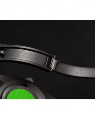 Replica Rolex Air-King Black Dial 1454019 Profile Shot