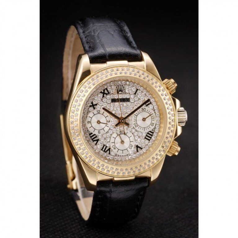 Replica Rolex Daytona Diamond Dial 98238 Angle Detail