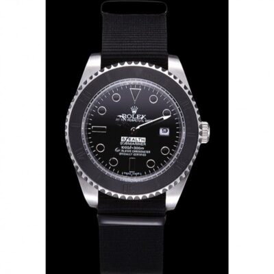 Replica Rolex Submariner Black Dial 621988 Perspective View