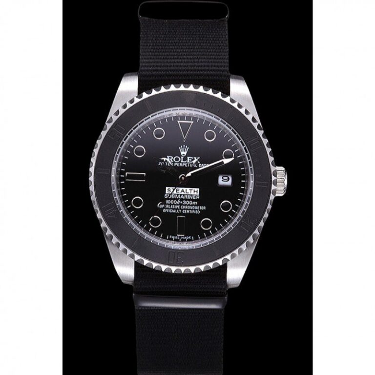 Replica Rolex Submariner Black Dial 621988 Perspective View