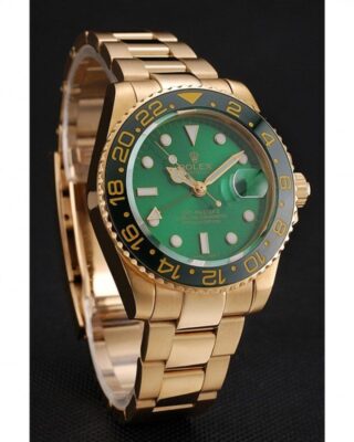 Superclone Rolex GMT-Master II Green Dial 116718LN Angle Detail