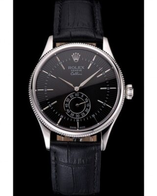 Superclone Rolex Cellini 38mm Black Dial REP016790 2