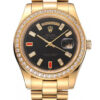 Superclone Rolex Day-Date 36mm Black Dial 1454101