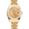 Superclone Rolex Datejust 28mm Gold Dial 1454096