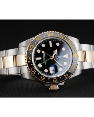 Superclone Rolex GMT-Master II Black Dial 80295 Close-Up Focus