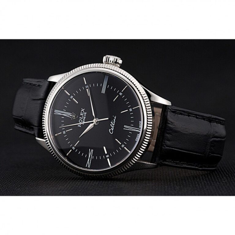 Superclone Rolex Cellini Black Dial 622654 Design Element