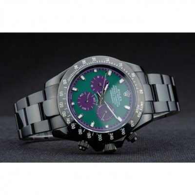 Replica Rolex Daytona Green Dial 80246 Close-Up Focus