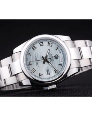 Replica Rolex Day-Date Blue Dial 7470 Close-Up Focus