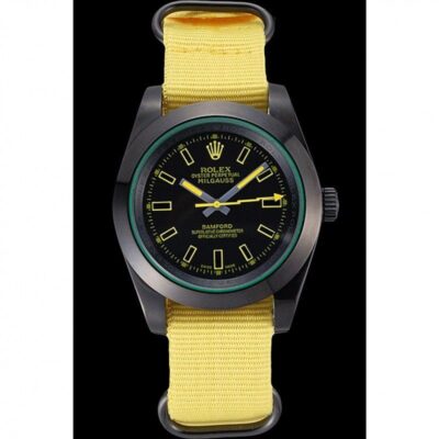 Replica Rolex Milgauss Black Dial 621999 Perspective View