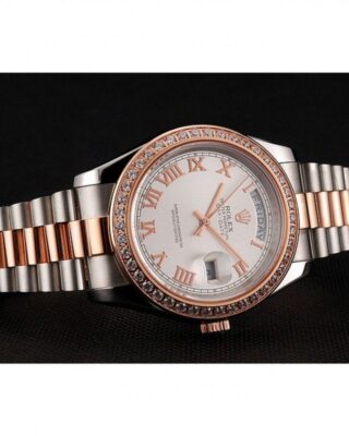 Superclone Rolex Day-Date White Dial 1454108 Design Element