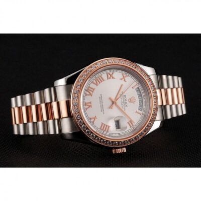 Superclone Rolex Day-Date White Dial 1454108 Design Element