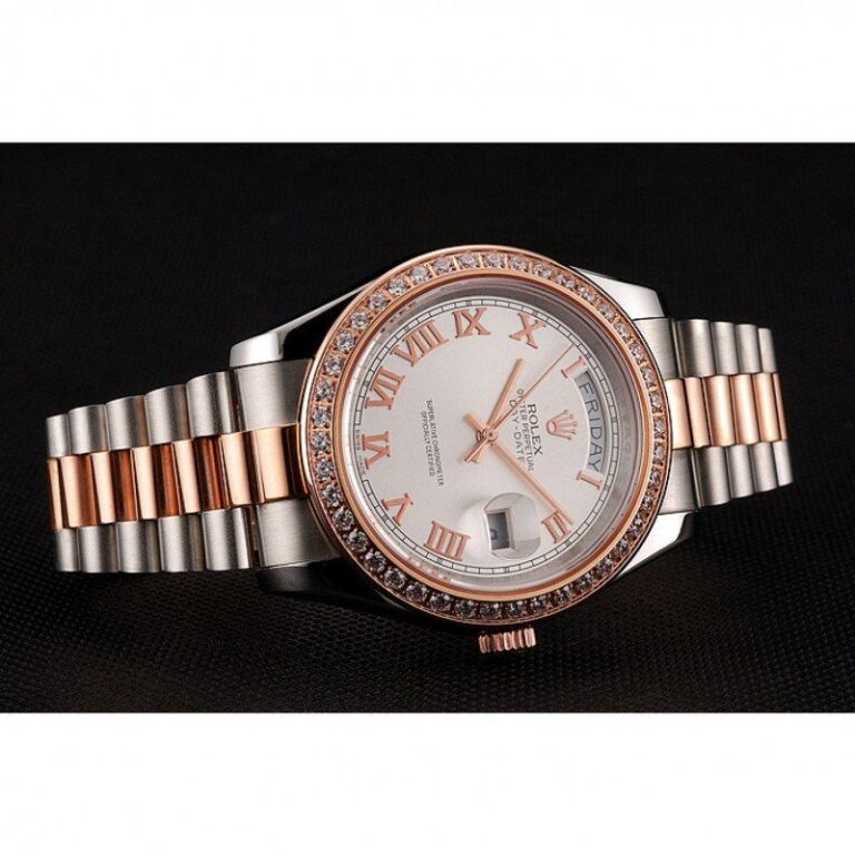 Superclone Rolex Day-Date White Dial 1454108 Design Element