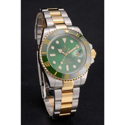 Superclone Rolex Submariner Green Dial PR16233GRG Angle Detail