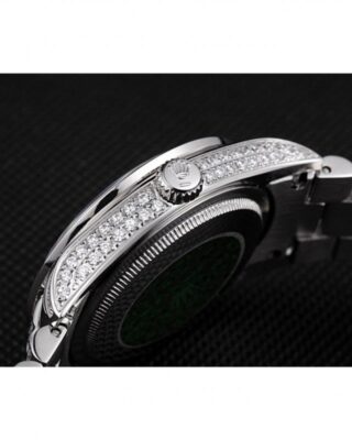 Superclone Rolex Day-Date Diamond Dial 621613 Alternate Angle