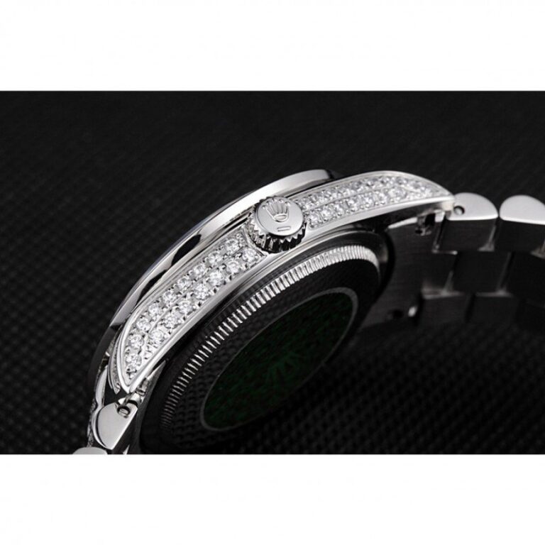 Superclone Rolex Day-Date Diamond Dial 621613 Alternate Angle
