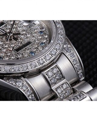 Superclone Rolex Datejust Silver Dial 622021 Alternate Angle