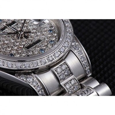 Superclone Rolex Datejust Silver Dial 622021 Alternate Angle