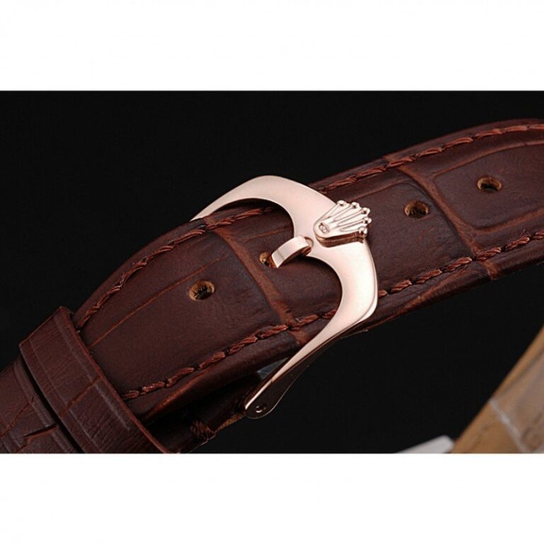 Replica Rolex Cellini Orange Dial 622840 Profile Shot
