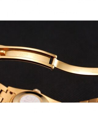 Superclone Rolex Datejust Gold Dial 1453953 Profile Shot