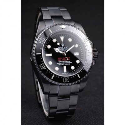 Superclone Rolex Deepsea Black Dial REP016819 Angle Detail