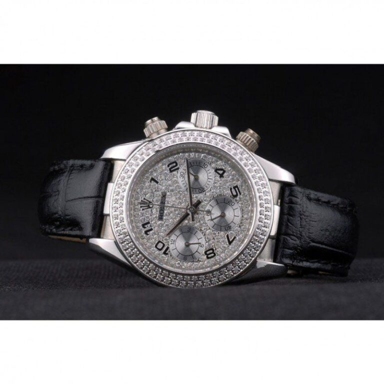 Replica Rolex Daytona Diamond Dial REP016830 Close-Up Focus