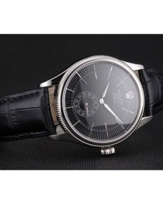 Superclone Rolex Cellini Black Dial REP016790 Design Element