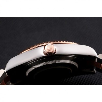 Superclone Rolex Datejust Rose-Gold Dial REP016816 Alternate Angle