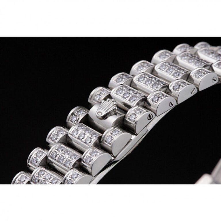 Superclone Rolex Day-Date Diamond Dial 621613 Profile Shot