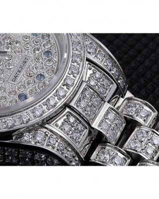 Superclone Rolex Datejust Silver Dial 622022 Alternate Angle