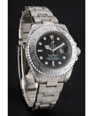 Replica Rolex Submariner Black Dial 1454080 Angle Detail